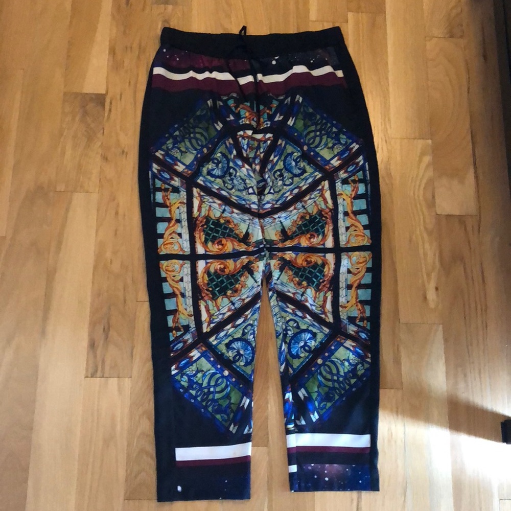 Clover Canyon silk printed size medium pants